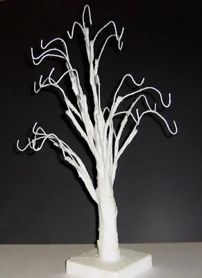 Wire Miniature TREE All Season Mini Christmas White 17  Pre Lit LED With Timer • $25.95