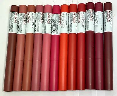 $8.95 • Buy Maybelline SuperStay Ink Crayon Lip Crayon (1.2g/0.04oz.) New; Pick Your Shade!