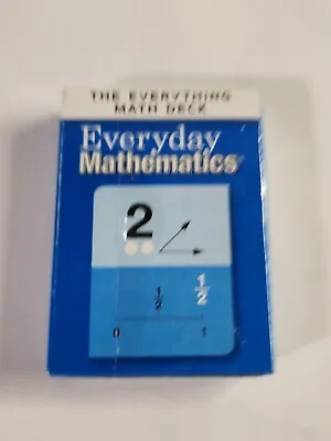 Everyday Mathematics Grds K-6 Everything Math Deck 1-Pack McGraw Hill Flash Card • $11.09