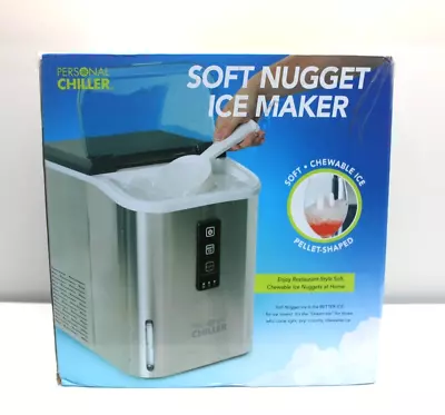 Personal Chiller K3026SS Soft Nugget Mini Countertop Ice Maker. NEW SEALED • $130