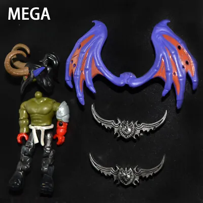 Mega World Of Warcraft Illidan Stormrage W Warglaive Of Azzinoth Action Figure • $23.39