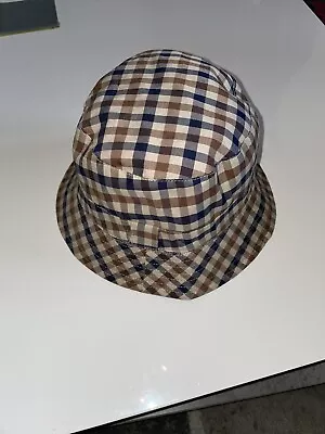 Aquascutum Bucket Hat Vintage 90`s Casual Terrace Classic • £85