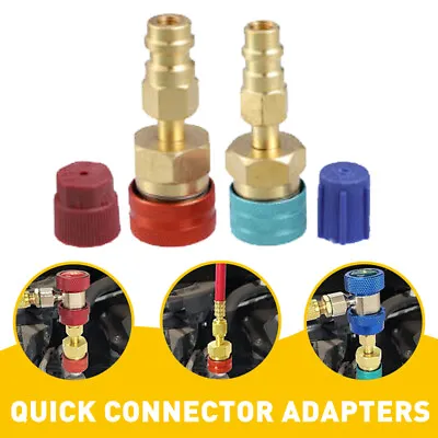 R1234YF To R134A Quick Coupler Adapter Fits Car A/C High Low Side Conversion Kit • $15.99