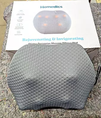 A59 Homedics Rejuvenating & Invigorating Shiatsu Percussion Massager With Heat • £9.99