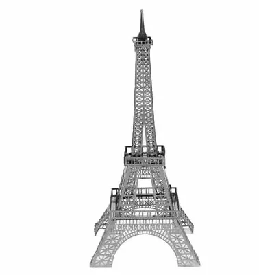 Eiffel Tower 3D Metal Puzzle Kits DIY Laser Cut Puzzle Jigsaw Ages 14+ Uk Seller • £0.99