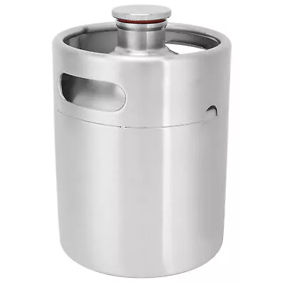 2L Beer Keg Mini Stainless Steel Beer Barrel W/Spiral Lid For Home Brewing QT • $62.59