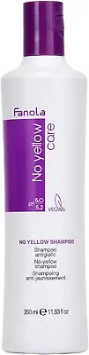 No Yellow Shampoo Fanola Purple Toner Blond Anti Yellow Hair Care 350 Ml UK • £7.99