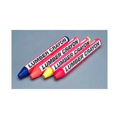 Markall 80354 Wax-Based Orange Lumber Crayon #200 1/2  Hex X 4 5/8  L • $18.11
