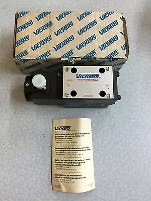 New In Box Vickers 565332 Ks4 Proportional Valve Ktg4v 5 2b30n Z M U H7 30 • $650