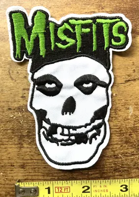Misfits Patch Rock Band Metal Jacket Sew On Iron On Punk Gift • $3.59