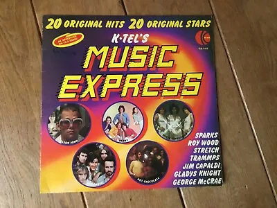 “MUSIC EXPRESS” - VINYL ALBUM (K-TEL/1970s) - VARIOUS ARTISTS • £0.99