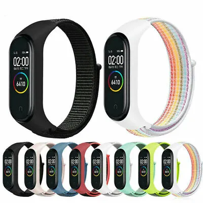 For Xiaomi Mi Band 6 5 4 3 Silicon+Nylon Replace Wrist Band Watch Strap Bracelet • $11.99