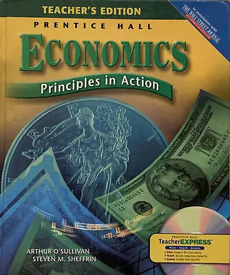 Economics Principles In Action (Hardcover Teacher's Edition) • $5.99