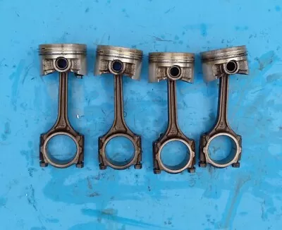 92 93 94 95 Honda Civic Ex D16Z6 SOHC VTEC OEM Factory Piston & Rod Set • $109.99