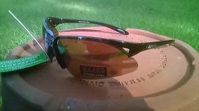 Maxx 2 HD Sunglasses Black Golf Driving Lens Brown High Definition  • $17.95