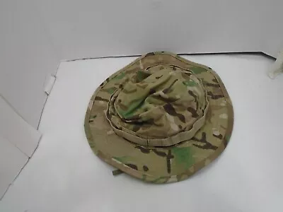 US Army Issue Multicam OEF Sun Hat Boonie Hot Weather Cap Size 7 1/8 • $17.99