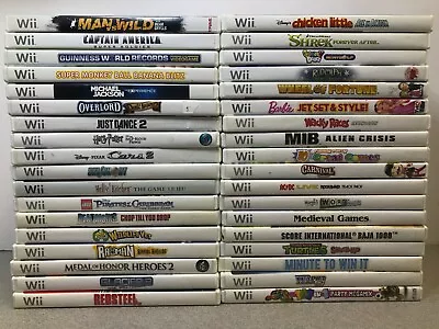 Wii Game Sale - Pick From List .. $2.99 - $ 6.99 • $2.92