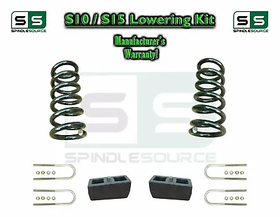 3 /4  Drop Coils KIT FOR 82-05 Chevy S-10 S10 / GMC S15 Sonoma Blazer Jimmy 4Cyl • $140.48