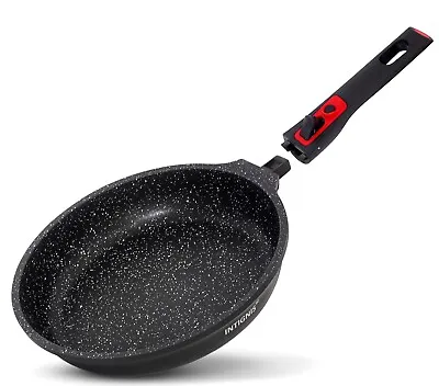 £29.99 • Buy Frying Pan 24cm Non Stick Oven Proof Removable Handle Induction Hob Safe 