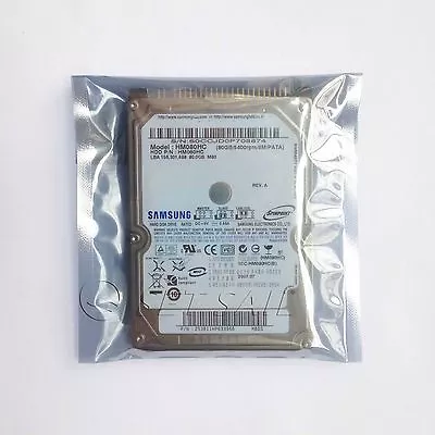 SAMSUNG 80 GB 2.5  5400 RPM PATA/IDE 8 MB Hard Disk Drive HM080HC HDD* • £11.99