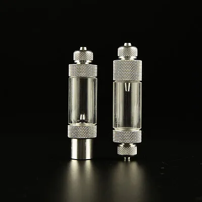 CO2 Bubble Aquarium Bubble Counter With Check Valve Diffuser Atomizer React C# • $3.94