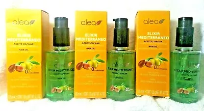 ALEA ELIXIR MEDITERRANEO HAIR OIL WITH OLIVE MORINGA & ARGAN OIL-125ml/4.5oz • $40.84