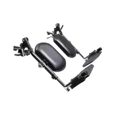 Everest & Jennings Elevating Legrest With Aluminum Footplate Black Panel Pair  • $199.99