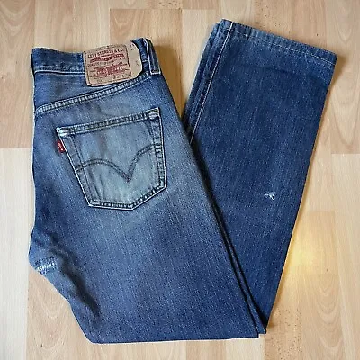 Levis 501 Men’s VINTAGE Jeans 2000s W33 L30 • £15