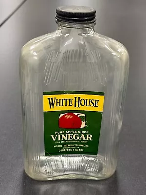 Vintage White House Vinegar Quart Winchester Va Bottle  • $125