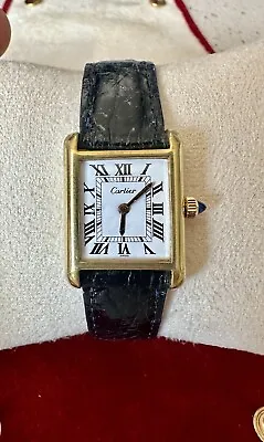 Vintage Cartier Tank Watch Serviced • $1700