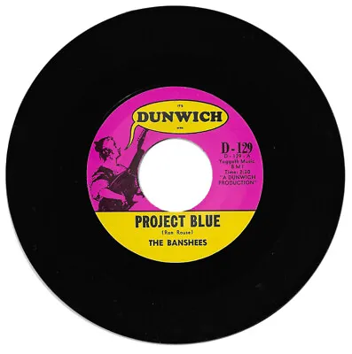 The Banshees Project Blue / Girl Get Away 60's Garage Rock Reissue Listen  • £10.49