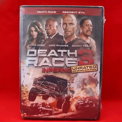 Death Race 3: Inferno - VING RHAMES DANNT TREJO  (DVD) BRAND NEW SEALED • $7.49