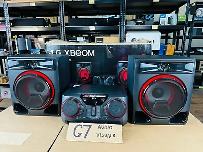 LG XBOOM CKS57F Speaker System & LG CK56 Mini Hi-Fi System • £255