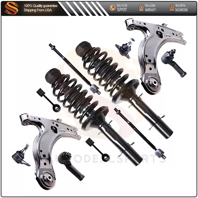 Complete Struts Control Arms Tie Rods Sway Bar Links Fits VW BEETLE GOLF JETTA • $231.72