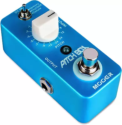 MOOER Pitch Box Harmony Pitch Shift Detune Yellow Comp Optical Compressor Guitar • $104.55