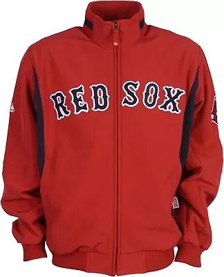 Boston Red Sox Majestic Jacket Therma Base Zip Baseball MLB Blue Sz XL NWOT • $175