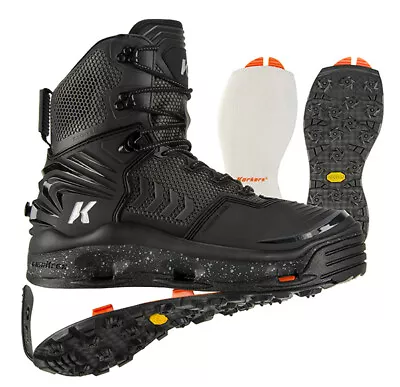 Korkers River Ops Wading Boot Kling-On & Black Felt Soles • $259.99