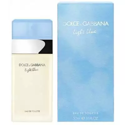 D&g Light Blue 50ml Edt Spray For Her - New Boxed & Sealed - Free P&p - Uk • £40.95