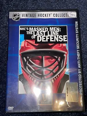 DVD BRAND NEW NHL's MASKED MEN: The Last Line Of Defense NHL Vintage Hockey Col • $9.99