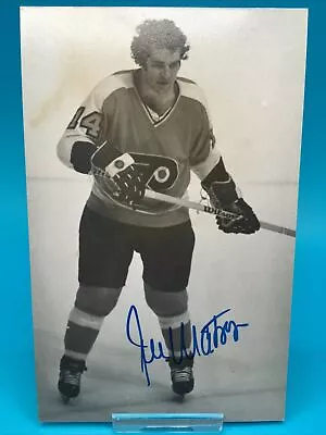 Vintage Philadelphia Flyers Joe Watson Autograph Postcard • $8.50