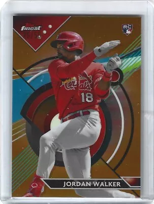 Jordan Walker 2023 Topps Finest Gold Rookie #26/50 -cardinals!!! • $110