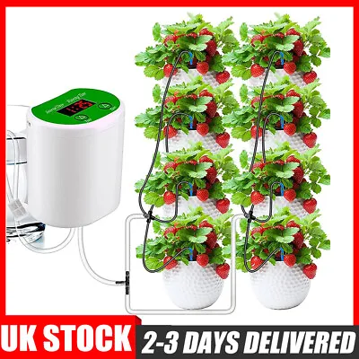 £16.89 • Buy Automatic Micro Drip Irrigation Watering System Kit Plant Garden Greenhouse New