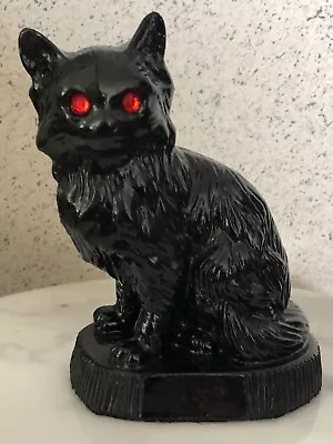 Vintage Kitten Figurine Crafted From Pennsylvania Hard Coal. Excellent Condition • $28