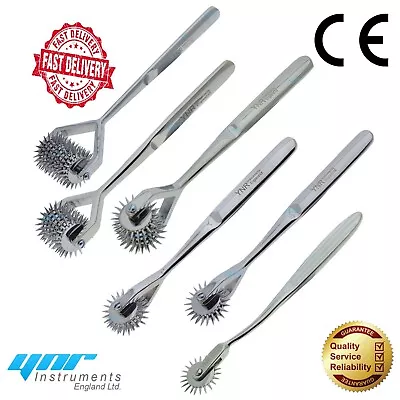 YNR® Wartenberg Pinwheel Sensory Stimulate Neurological Physio Pin Diagnostic CE • £19.99