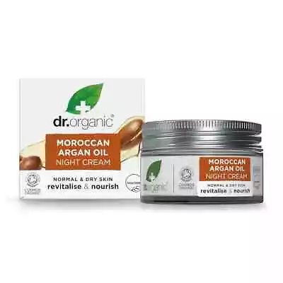 Dr. Organic Moroccan Argan Oil Night Cream 50ml • £5.49