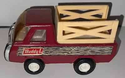 Vintage Wood Panel Truck~Farm~Safari~Zo0~Buddy L~Japan Pressed Metal • $1.99