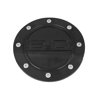 Car Gas Filler Cap Fuel Tank Door Cover Black For Ford For Mustang 2015-2019 • $21.49