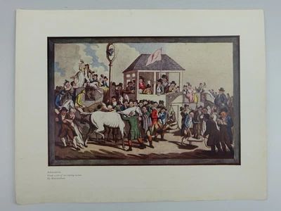 £6.99 • Buy Original Antique 1900s Print - Weighing - Rowlandson