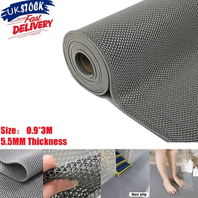 3000*900mm Outdoor Entrance Non-Slip Matting Pool Drainage Garden Flooring Mat • £42.88