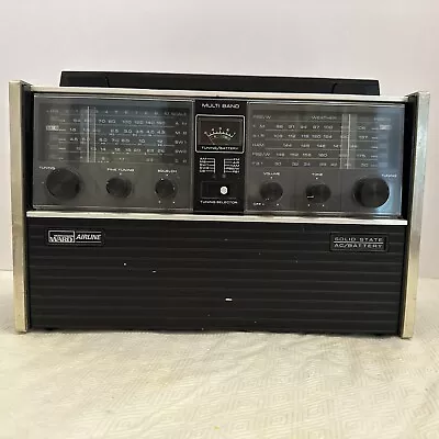 Montgomery Ward Airline GEN 1495A Multi Band Receiver - Tested Works VTG • $135